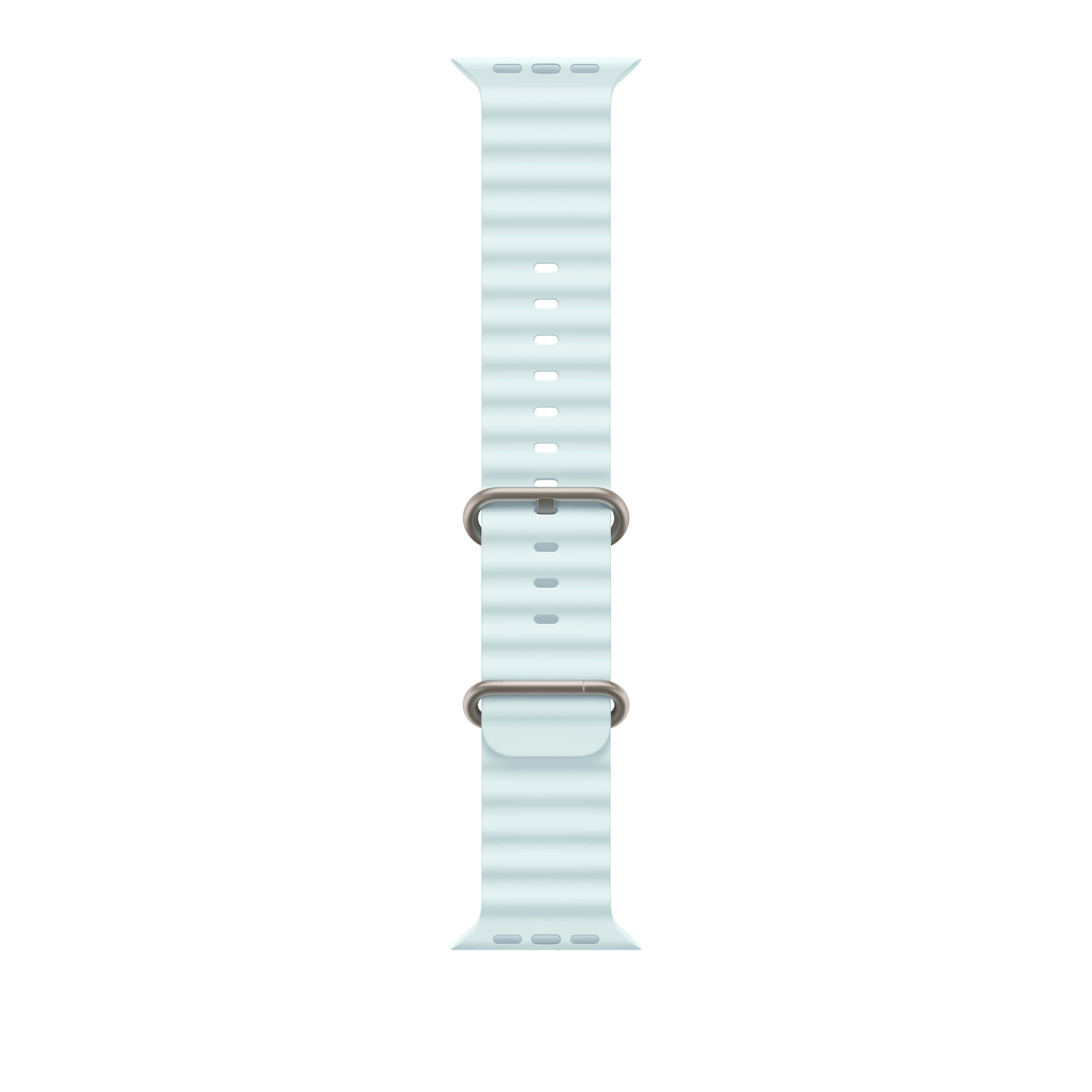 49 mm Ocean Band - prirodni titanij - ledeno plava