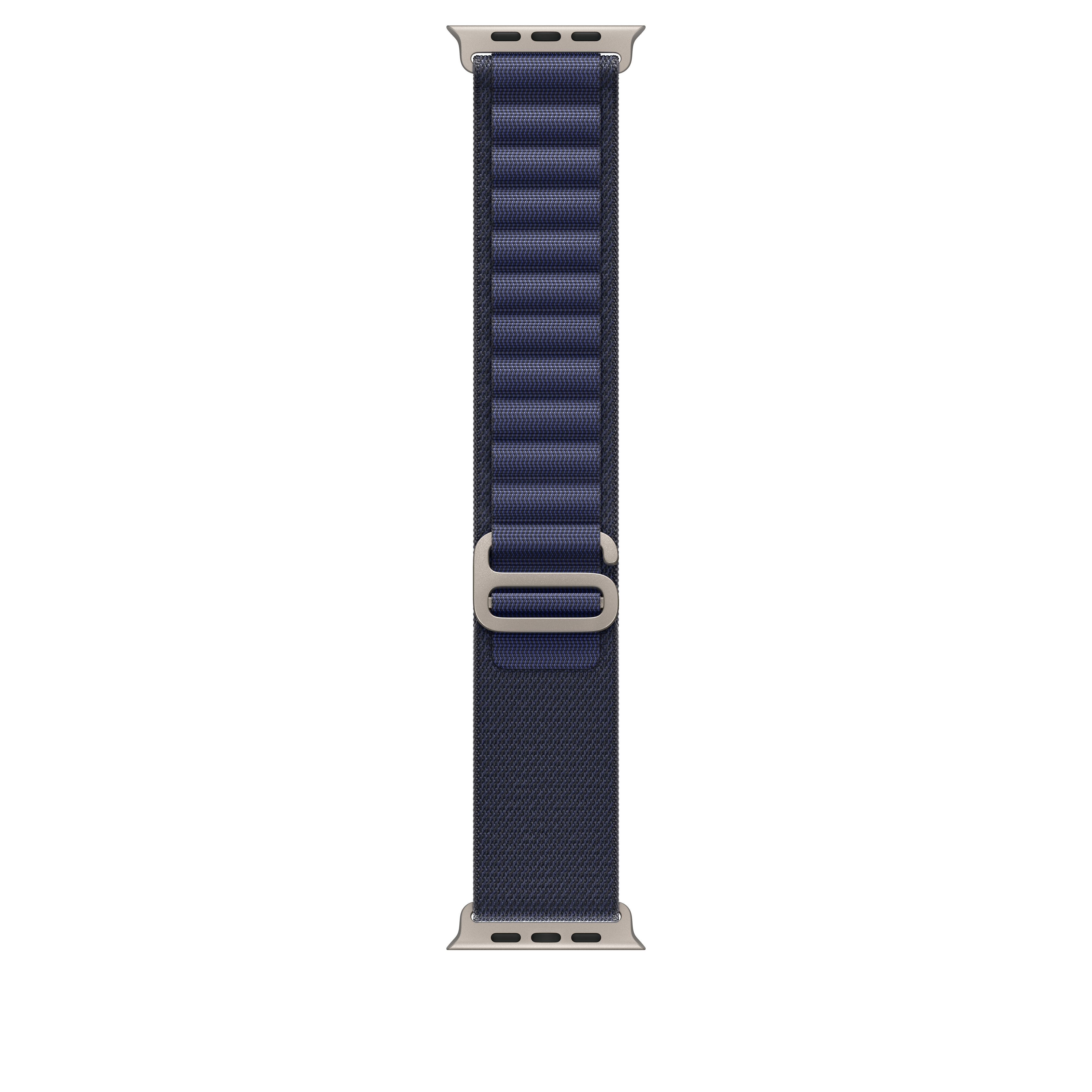 49 mm Alpine Loop - Medium - prirodni titanij - mornarsko plava