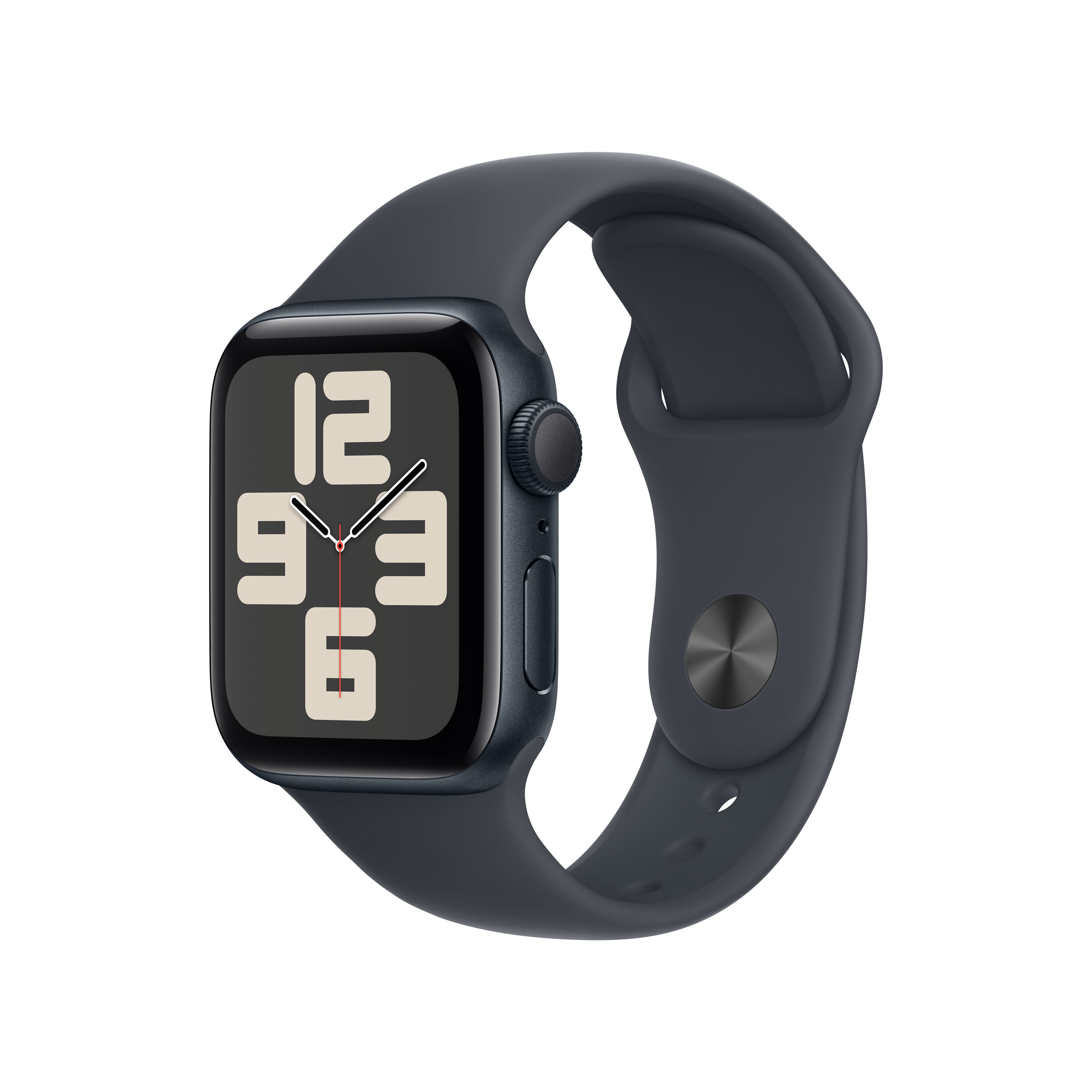 Apple Watch SE GPS 40 mm ponoćno aluminijsko kućište s ponoćnim Sport Band-om M/L