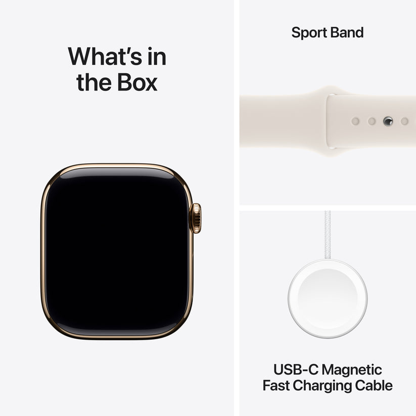 Apple_Watch_Series_10_42mm_LTE_Gold_Titanium_Sport_Band_Starlight_PDP_Image_Position_9__WWEN