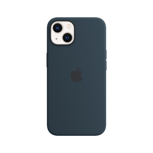 iPhone 13 Silicone Case with MagSafe – Abyss Blue - iSTYLE HR