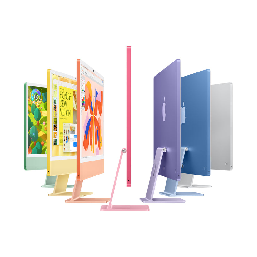 24-inch iMac with Retina 4.5K display: Apple M4 chip with 8-core CPU and 8‑core GPU, 256GB SSD - Pink - International Keyboard - iSTYLE.hr