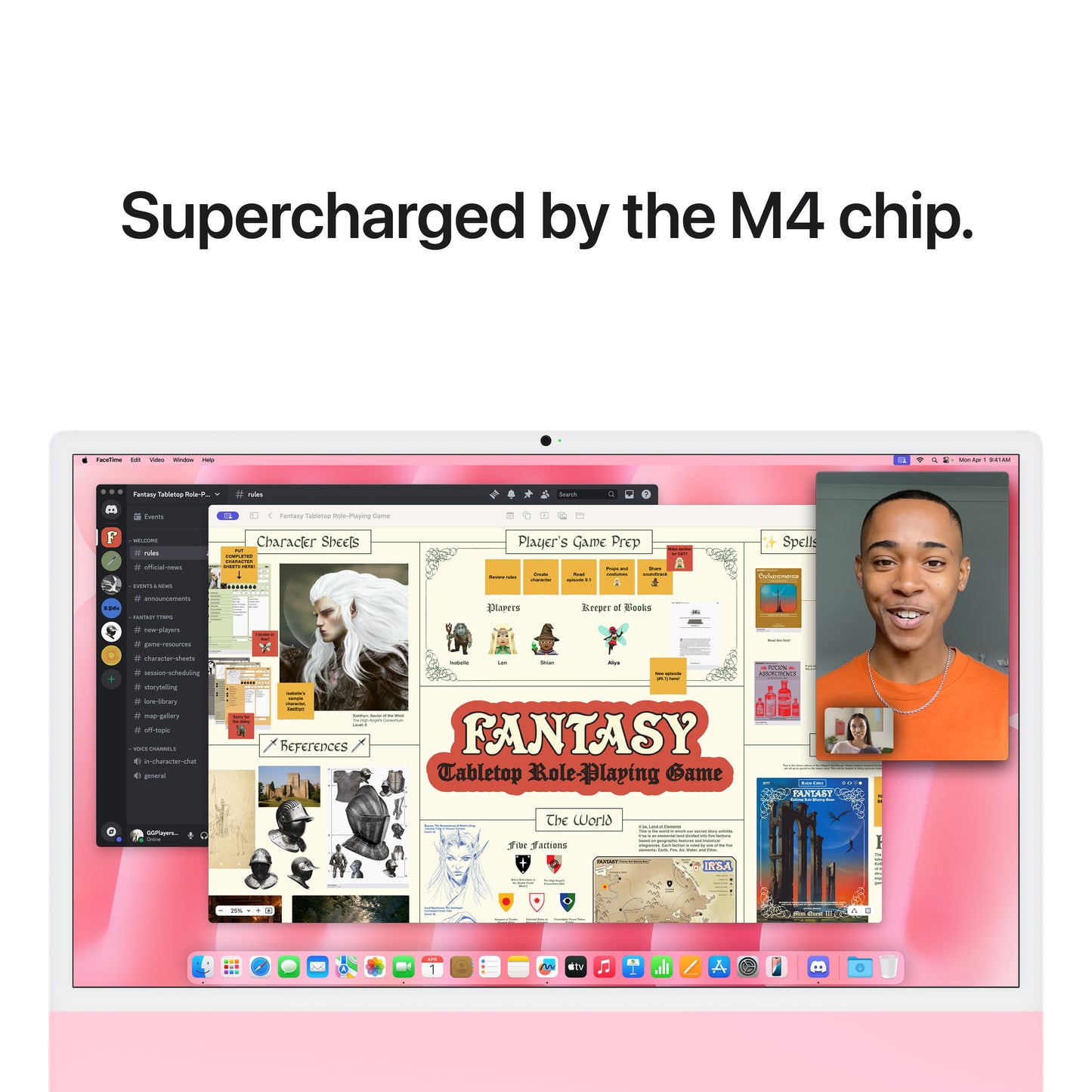 24-inch iMac with Retina 4.5K display: Apple M4 chip with 8-core CPU and 8‑core GPU, 256GB SSD - Pink - International Keyboard - iSTYLE.hr