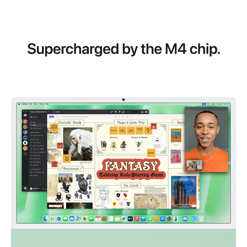 24-inch iMac with Retina 4.5K display: Apple M4 chip with 10-core CPU and 10-core GPU, 256GB SSD - Green - International Keyboard - iSTYLE.hr