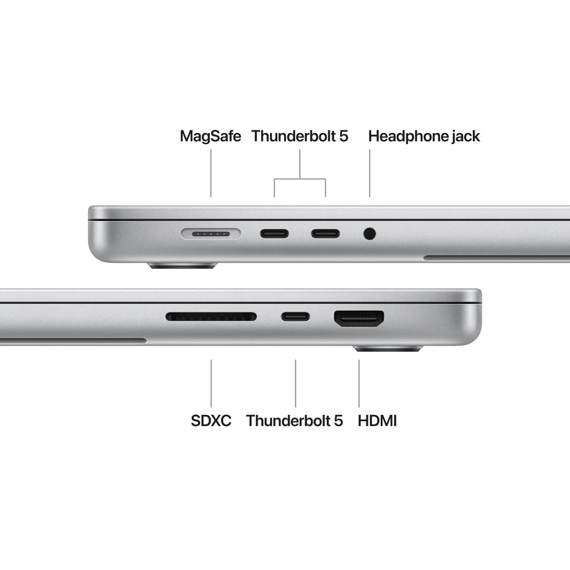 16-inch MacBook Pro: Apple M4 Max chip with 16‑core CPU and 40‑core GPU, 1TB SSD - Silver - iSTYLE.hr