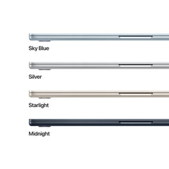 15-inch MacBook Air: Apple M4 chip with 10-core CPU and 10-core GPU, 256GB SSD - Midnight - iSTYLE.hr
