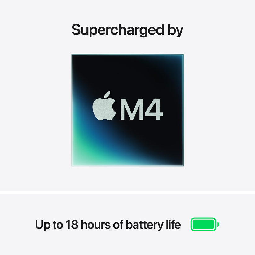 15-inch MacBook Air: Apple M4 chip with 10-core CPU and 10-core GPU, 512GB SSD - Silver - iSTYLE.hr