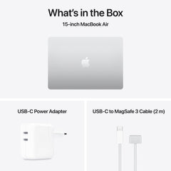 15-inch MacBook Air: Apple M4 chip with 10-core CPU and 10-core GPU, 512GB SSD - Silver - iSTYLE.hr