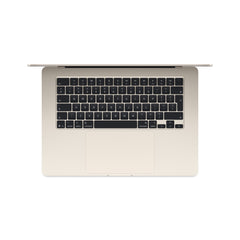 MacBook Air 15 CTO: Čip M4 s 10-jezgrenim CPU i 10-jezgrenim GPU, 2 TB SSD, 32 GB RAM, Hrvatska (QWERTZ) - Zvjezdana