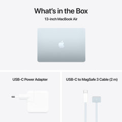 13-inch MacBook Air: Apple M4 chip with 10-core CPU and 10-core GPU, 512GB SSD - Sky Blue - iSTYLE.hr