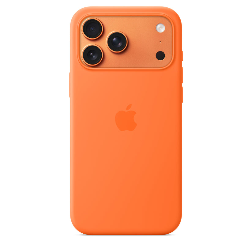 iPhone 17 Pro Max Silicone Case with MagSafe – Orange - iSTYLE.hr