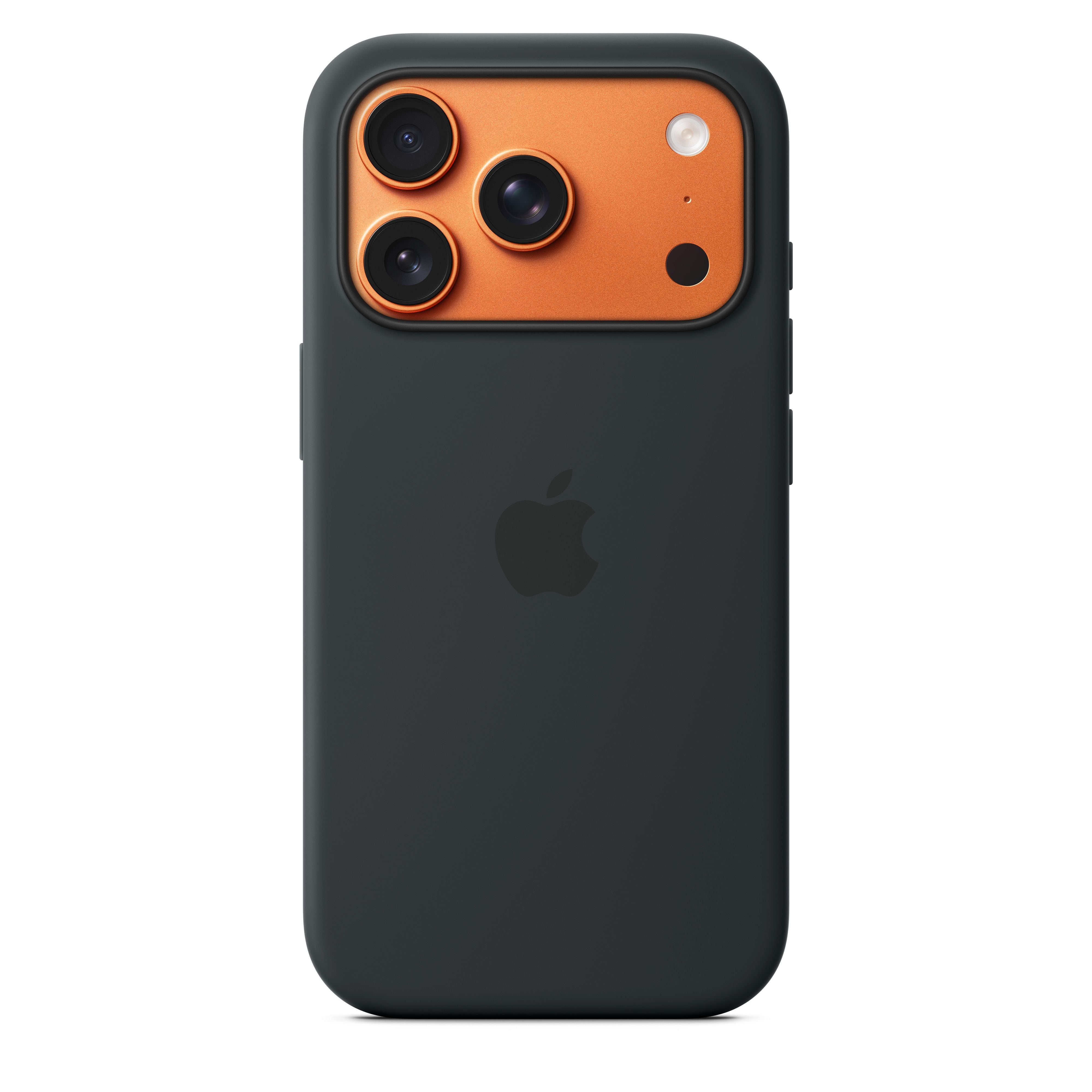 iPhone 17 Pro silikonska maska s MagSafe - crna