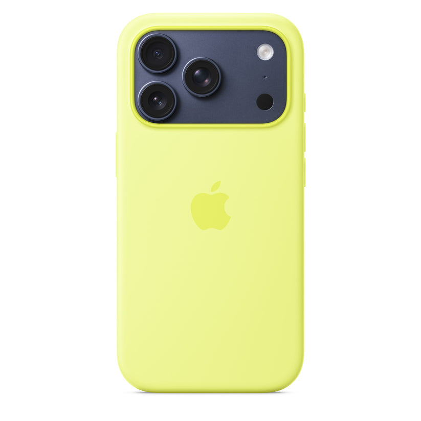 iPhone 17 Pro Silicone Case with MagSafe – Neon Yellow - iSTYLE.hr