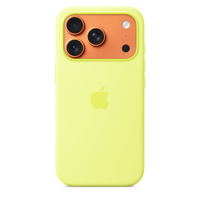 iPhone 17 Pro Silicone Case with MagSafe – Neon Yellow - iSTYLE.hr