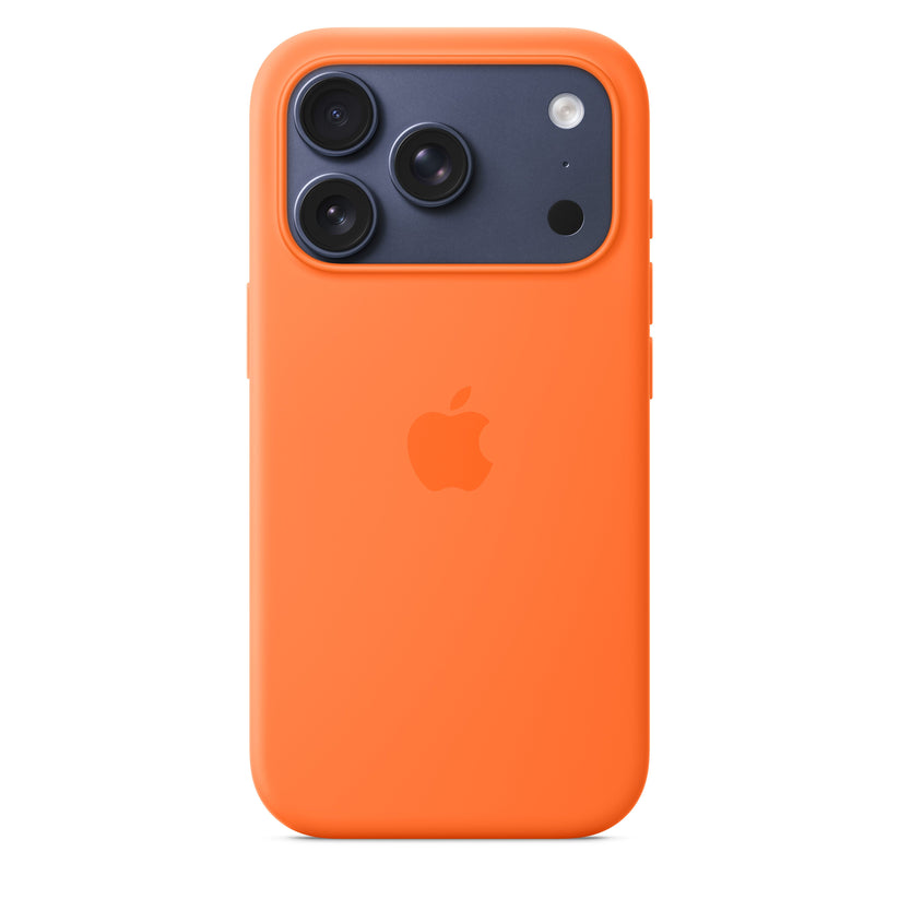 iPhone 17 Pro Silicone Case with MagSafe – Orange - iSTYLE.hr