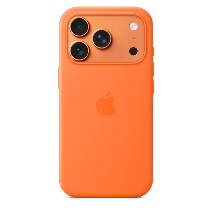 iPhone 17 Pro Silicone Case with MagSafe – Orange - iSTYLE.hr