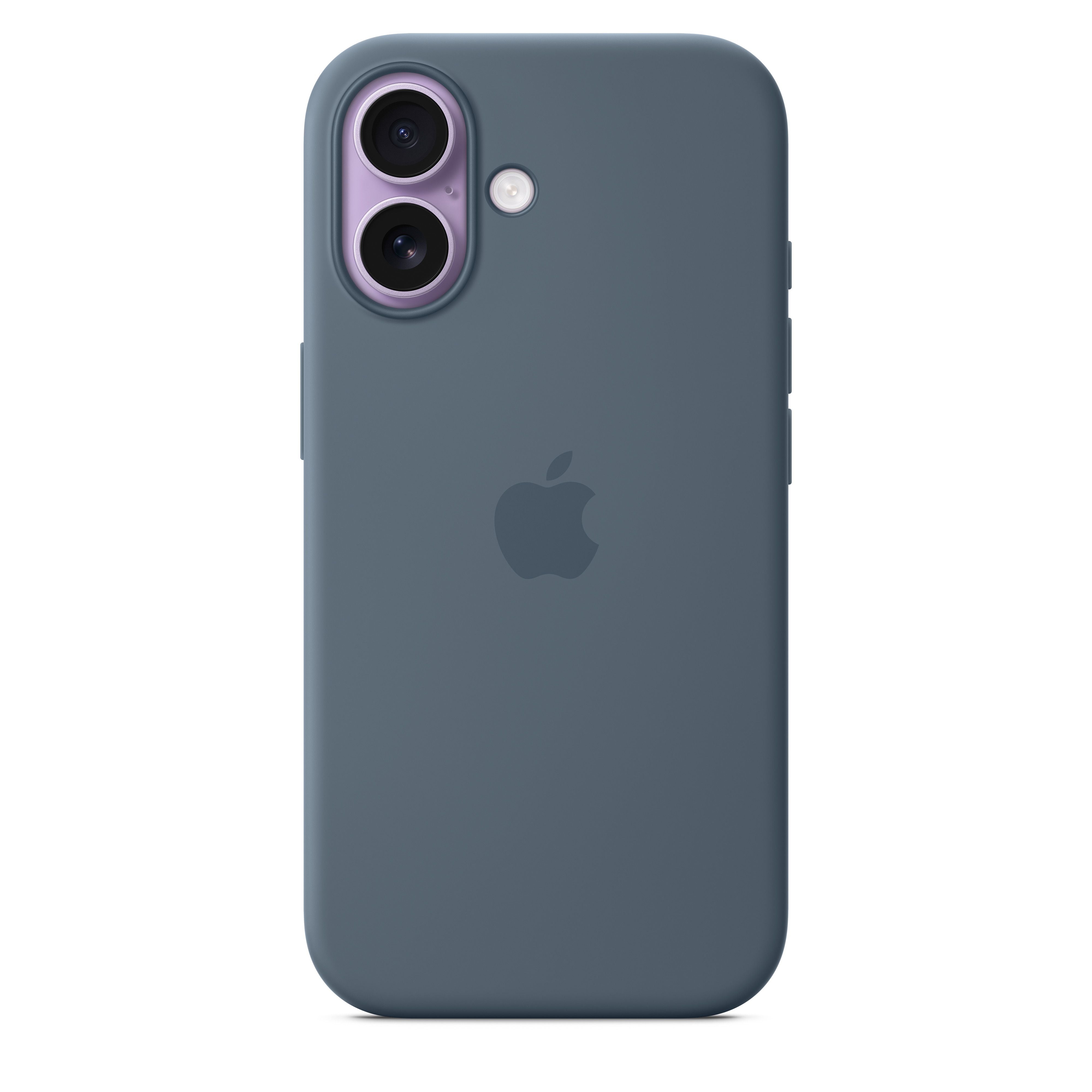 iPhone 17 silikonska maska s MagSafe - sidreno plava