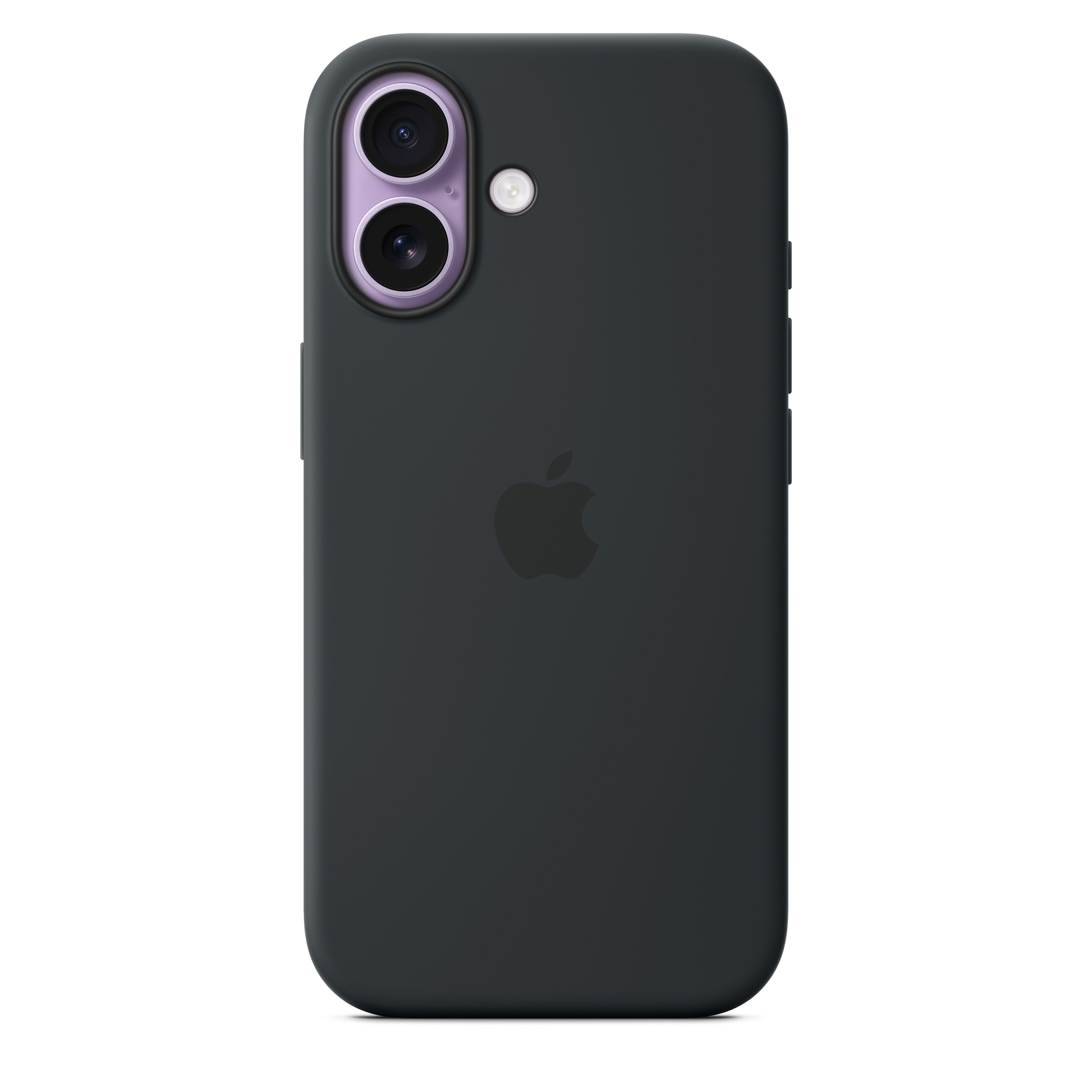 iPhone 17 silikonska maska s MagSafe - crna