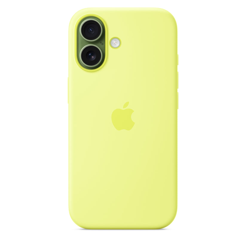 iPhone 17 Silicone Case with MagSafe - Neon Yellow - iSTYLE.hr