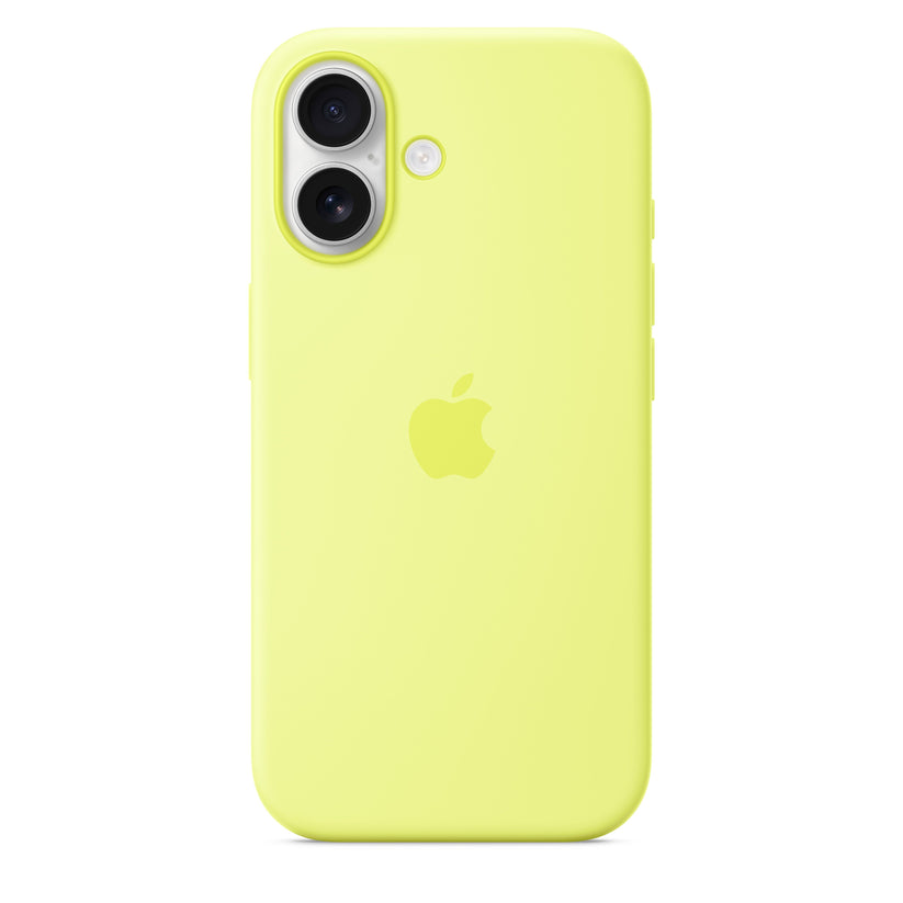 iPhone 17 Silicone Case with MagSafe - Neon Yellow - iSTYLE.hr