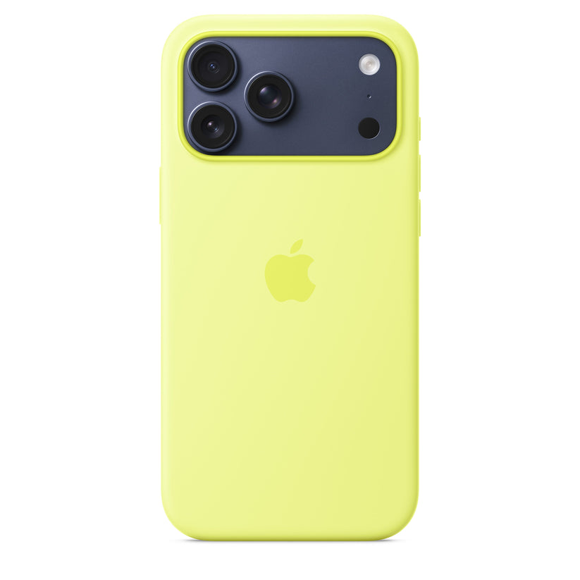 iPhone 17 Pro Max Silicone Case with MagSafe – Neon Yellow - iSTYLE.hr