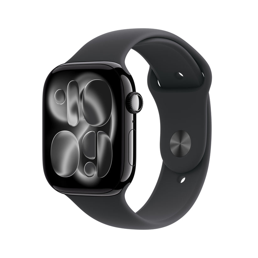 Apple Watch Series 11 GPS + Cellular 46mm Jet Black Aluminium Case with Black Sport Band - S/M - iSTYLE.hr