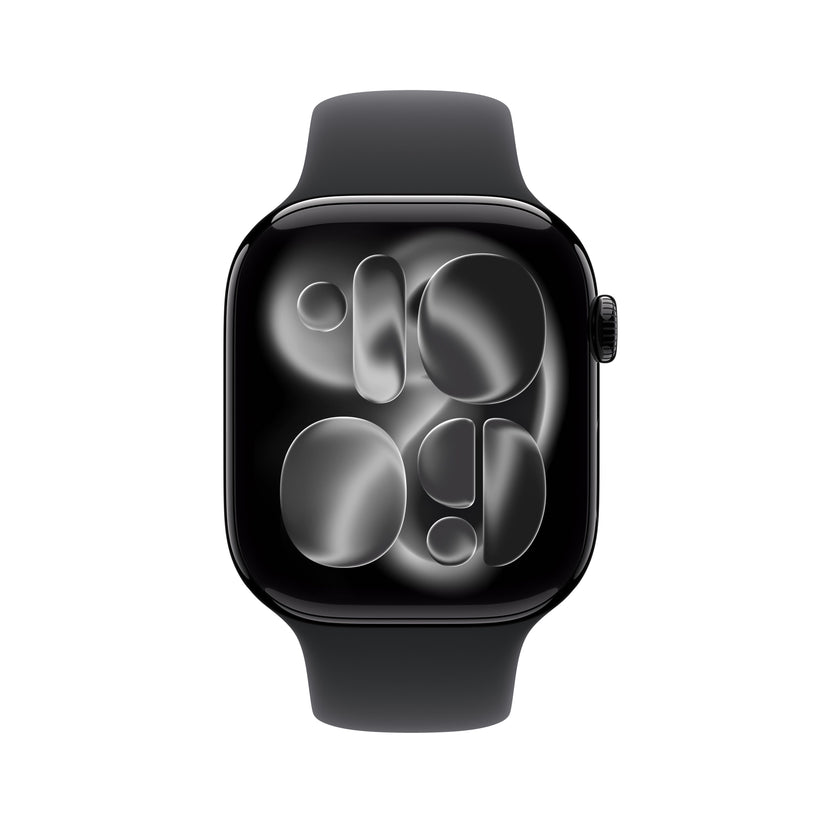 Apple Watch Series 11 GPS + Cellular 46mm Jet Black Aluminium Case with Black Sport Band - S/M - iSTYLE.hr