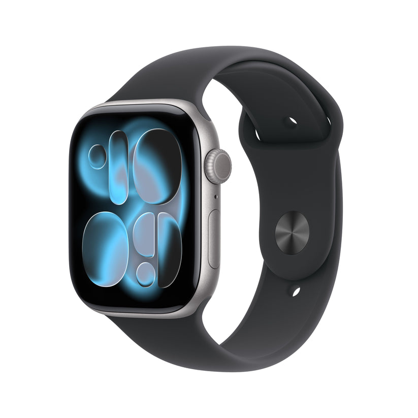 Apple Watch Series 11 GPS + Cellular 46mm Space Grey Aluminium Case with Black Sport Band - S/M - iSTYLE.hr