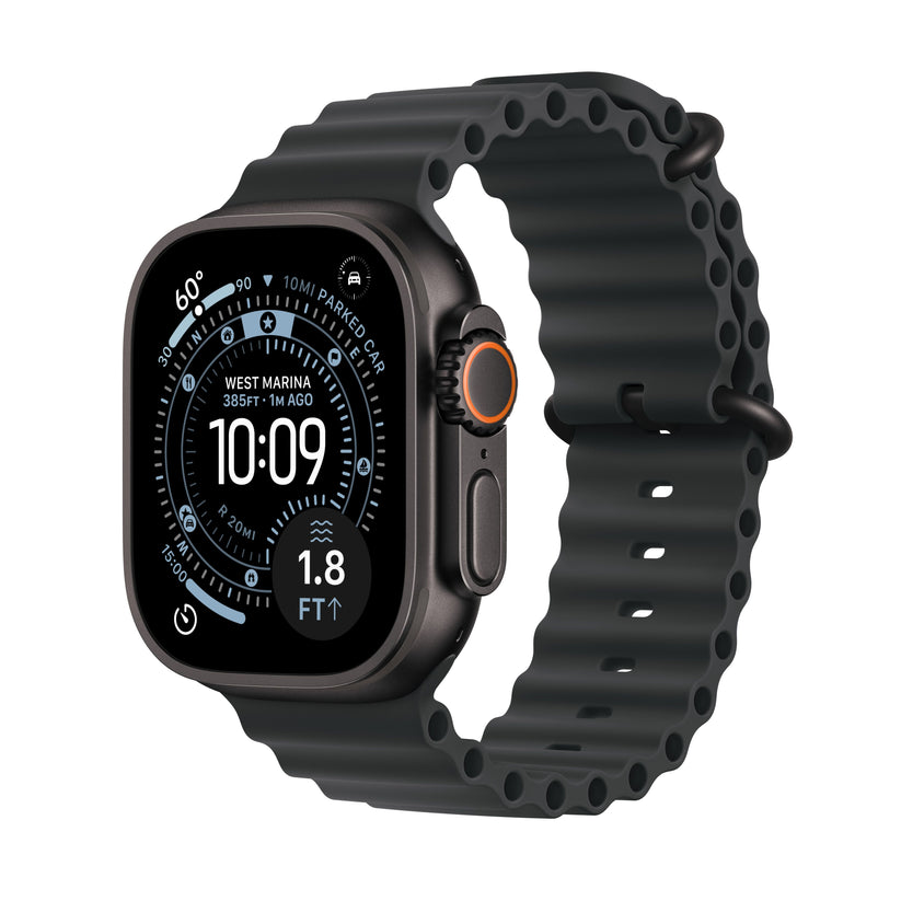 Apple Watch Ultra 3 GPS + Cellular 49mm Black Titanium Case with Black Ocean Band - iSTYLE.hr