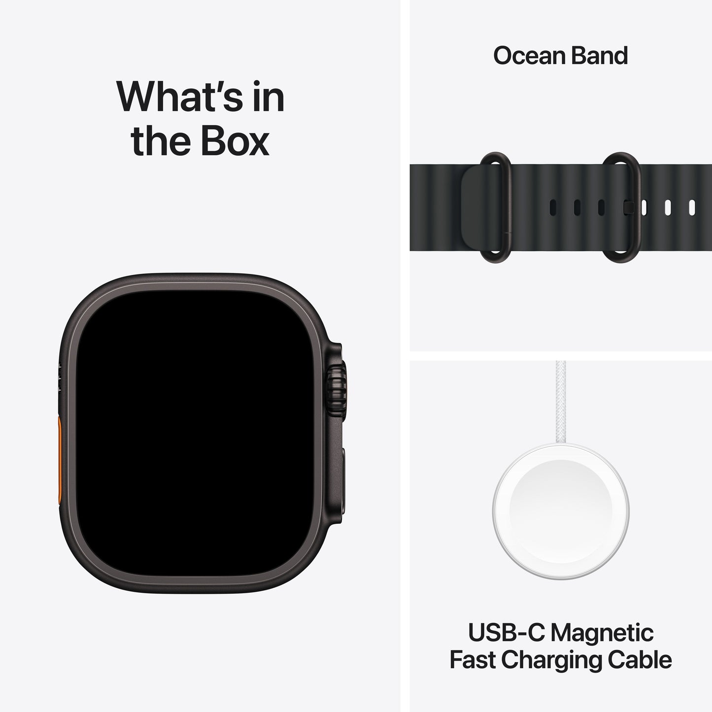 Apple Watch Ultra 3 GPS + Cellular 49mm Black Titanium Case with Black Ocean Band - iSTYLE.hr
