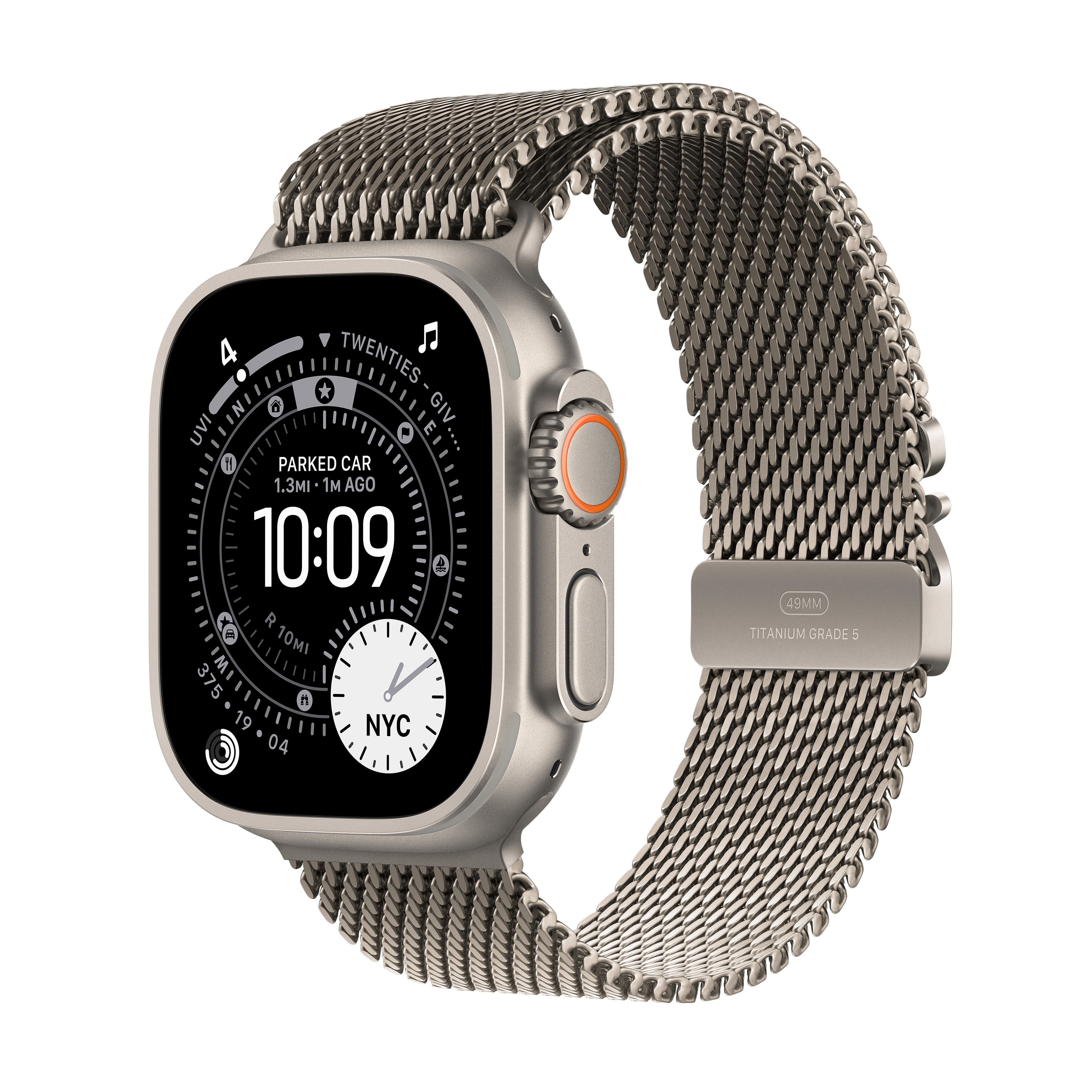 Apple OpenBox Watch Ultra 3 GPS + Cellular 49 mm kućište od prirodnog titanija s Milanese Loop-om od prirodnog titanija Small
