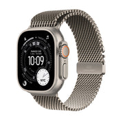 Apple Watch Ultra 3 GPS + Cellular 49mm Natural Titanium Case with Natural Titanium Milanese Loop - Medium - iSTYLE.hr