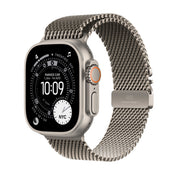 Apple Watch Ultra 3 GPS + Cellular 49mm Natural Titanium Case with Natural Titanium Milanese Loop - Large - iSTYLE.hr