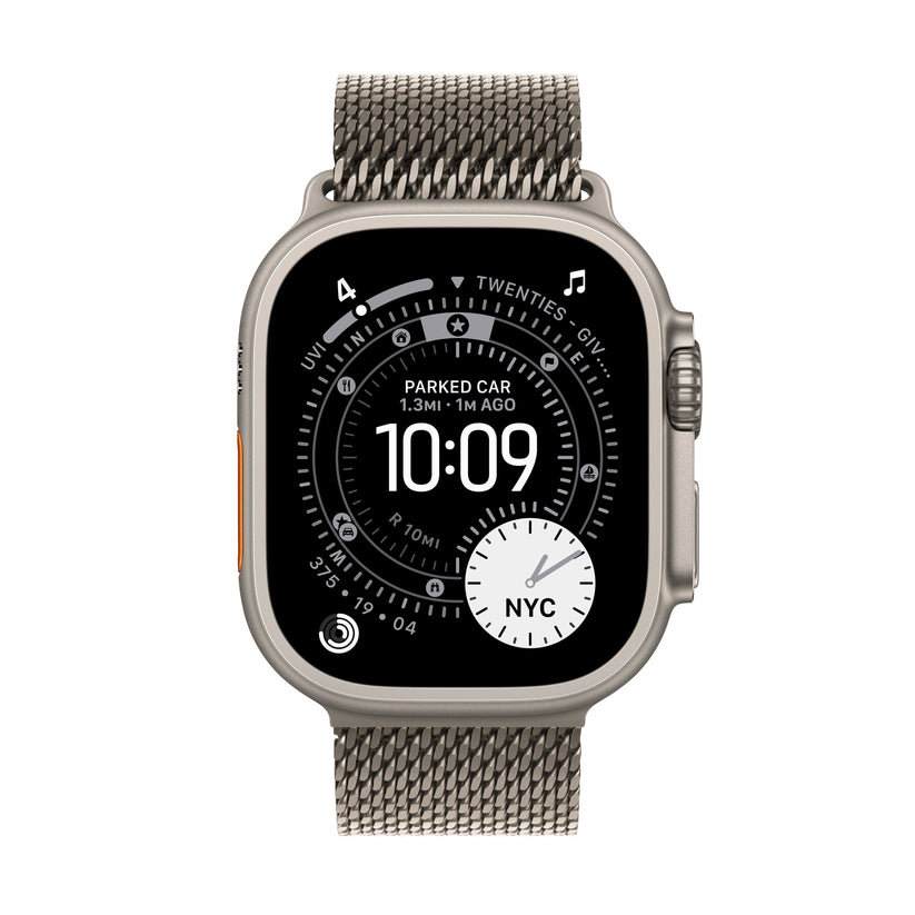 Apple Watch Ultra 3 GPS + Cellular 49mm Natural Titanium Case with Natural Titanium Milanese Loop - Large - iSTYLE.hr