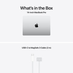 14-inch MacBook Pro: Apple M5 chip with 10-core CPU and 10-core GPU, 1TB SSD - Silver - iSTYLE.hr