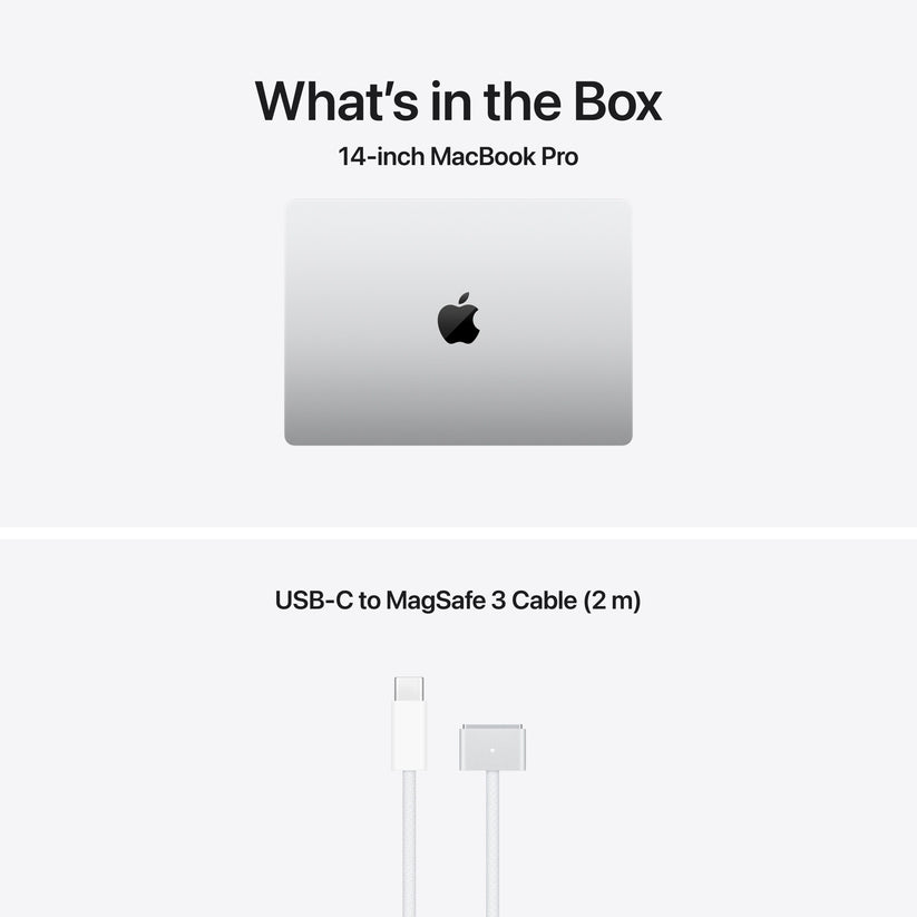 14-inch MacBook Pro: Apple M5 chip with 10-core CPU and 10-core GPU, 1TB SSD - Silver - iSTYLE.hr