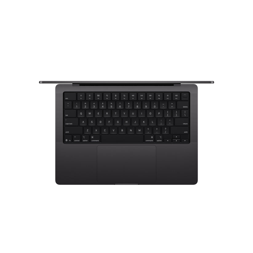 MacBook Pro 14 CTO: Čip M5 s 10-jezgrenim CPU i 10-jezgrenim GPU, 512 GB SSD, 16 GB RAM, Standardno, Engleska - Svemirki crna