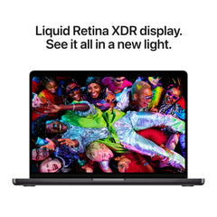 MacBook Pro 14 CTO: Čip M5 s 10-jezgrenim CPU i 10-jezgrenim GPU, 2 TB SSD, 32 GB RAM, Nanotekstura, Engleska - Svemirki crna