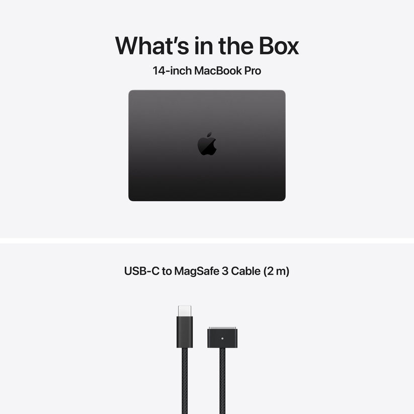 MacBook Pro 14 CTO: Čip M5 s 10-jezgrenim CPU i 10-jezgrenim GPU, 1 TB SSD, 32 GB RAM, Nanotekstura, Hrvatski - Svemirki crna
