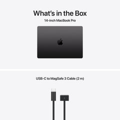 14-inch MacBook Pro: Apple M5 chip with 10-core CPU and 10-core GPU, 512GB SSD - Space Black - iSTYLE.hr