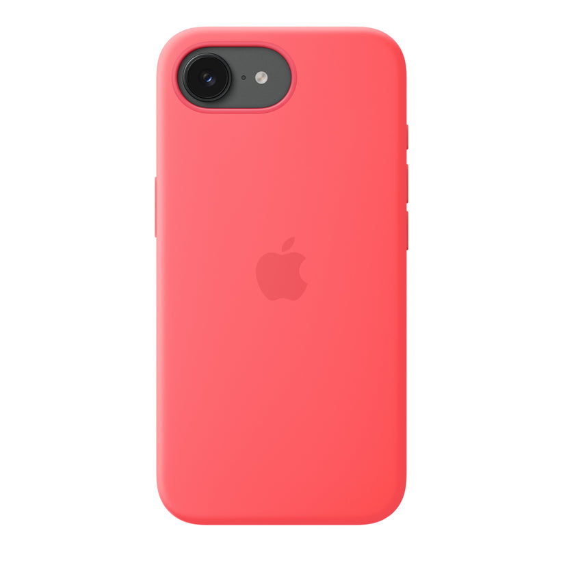 iPhone 17e Silicone Case with MagSafe – Bright Guava - iSTYLE.hr