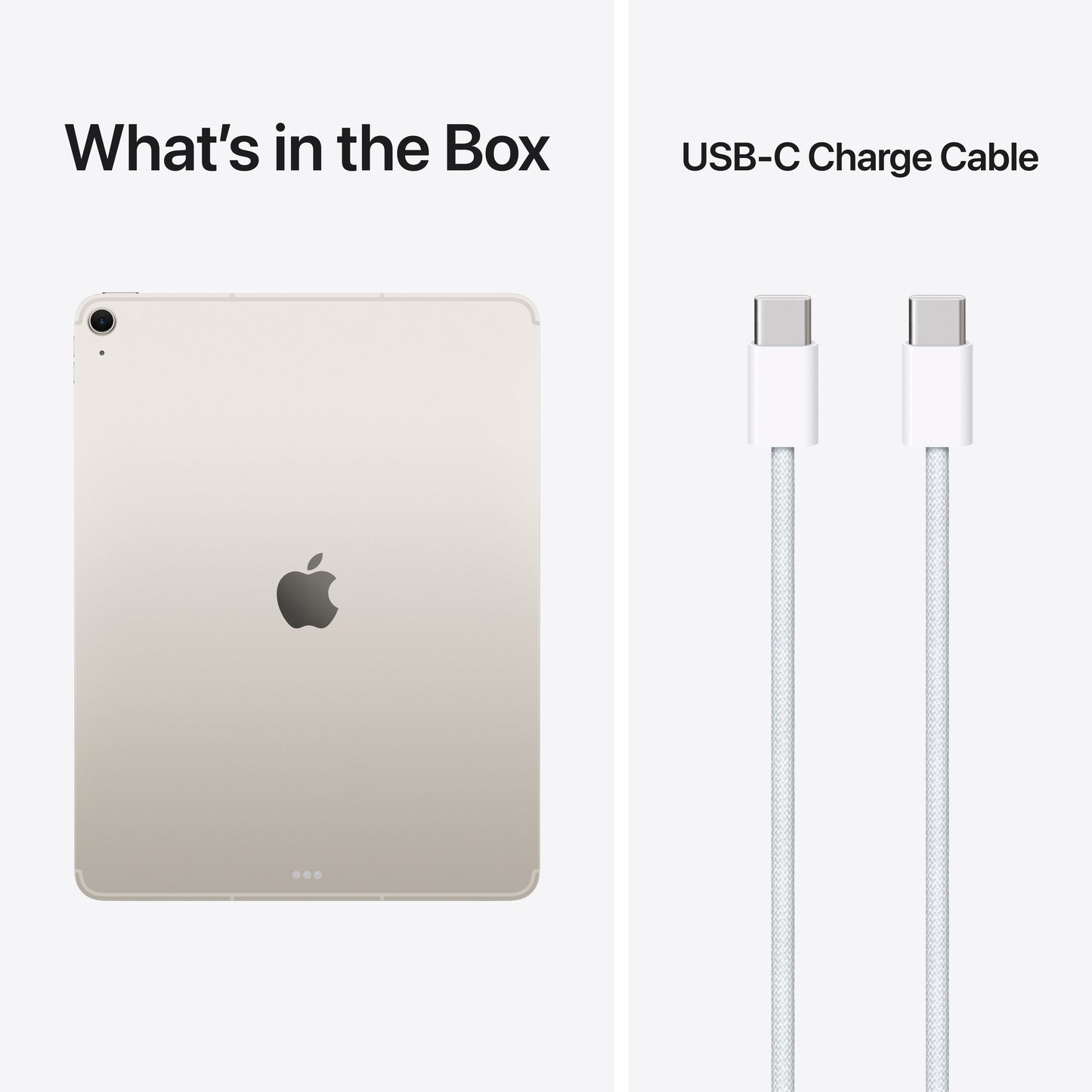 13-inch iPad Air Wi-Fi + Cellular 1TB - Starlight (M4) - iSTYLE.hr