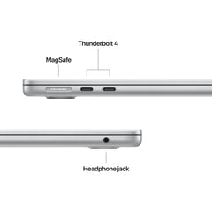 13-inch MacBook Air: Apple M5 chip with 10-core CPU and 10-core GPU, 1TB SSD - Silver - iSTYLE.hr