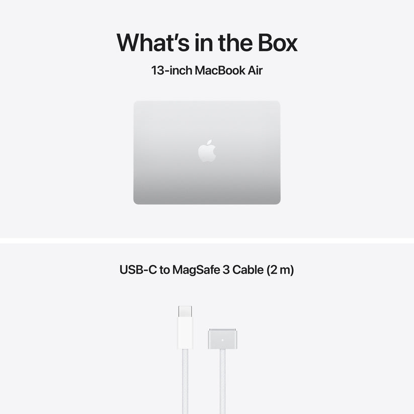 13-inch MacBook Air: Apple M5 chip with 10-core CPU and 8-core GPU, 512GB SSD - Silver - iSTYLE.hr