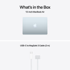 13-inch MacBook Air: Apple M5 chip with 10-core CPU and 10-core GPU, 1TB SSD - Sky Blue - iSTYLE.hr