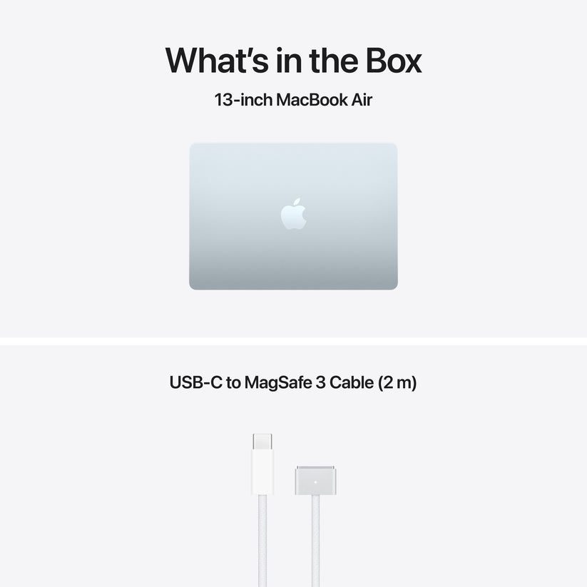 13-inch MacBook Air: Apple M5 chip with 10-core CPU and 10-core GPU, 1TB SSD - Sky Blue - iSTYLE.hr