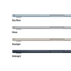 15-inch MacBook Air: Apple M5 chip with 10-core CPU and 10-core GPU, 512GB SSD - Midnight - iSTYLE.hr