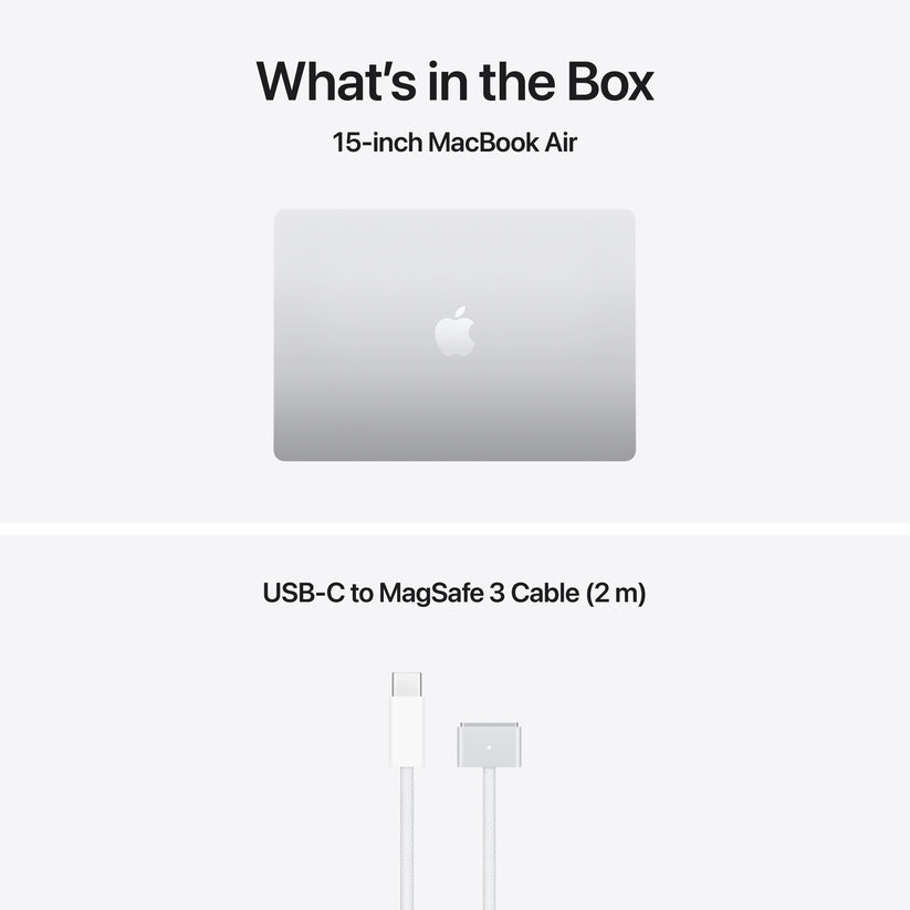 15-inch MacBook Air: Apple M5 chip with 10-core CPU and 10-core GPU, 1TB SSD - Silver - iSTYLE.hr