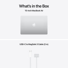 15-inch MacBook Air: Apple M5 chip with 10-core CPU and 10-core GPU, 512GB SSD - Silver - iSTYLE.hr