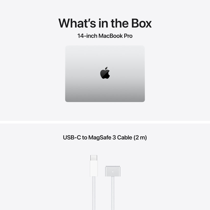 14-inch MacBook Pro: Apple M5 Pro chip with 18-core CPU and 20-core GPU, 2TB SSD - Silver - iSTYLE.hr